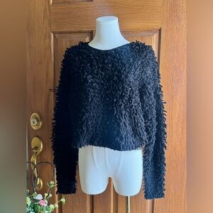 Helmut Lang Shaggy Knit Sweater